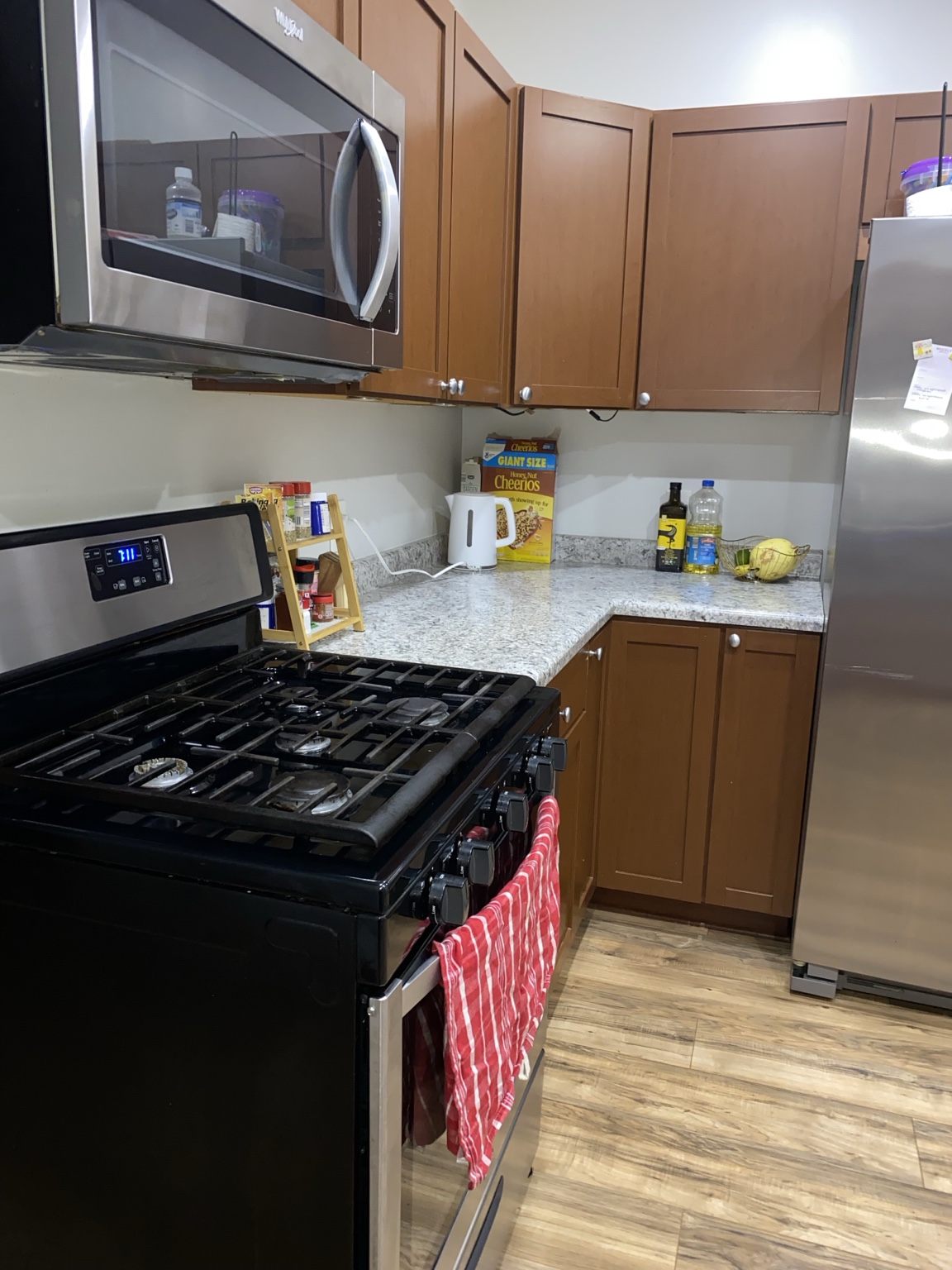 After kitchen reset