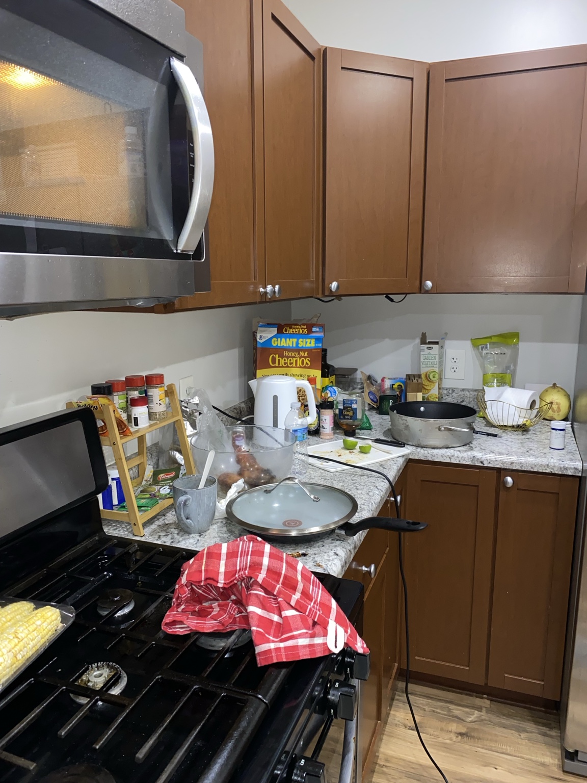 Before kitchen reset